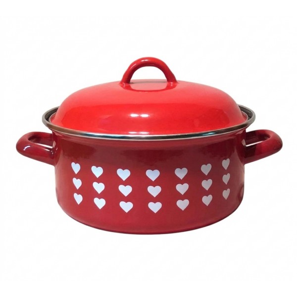Lonac plitki s pokl. 24 cm 5 l D RF rub Lonac plitki s pokl. 24 cm 5 l D RF rub